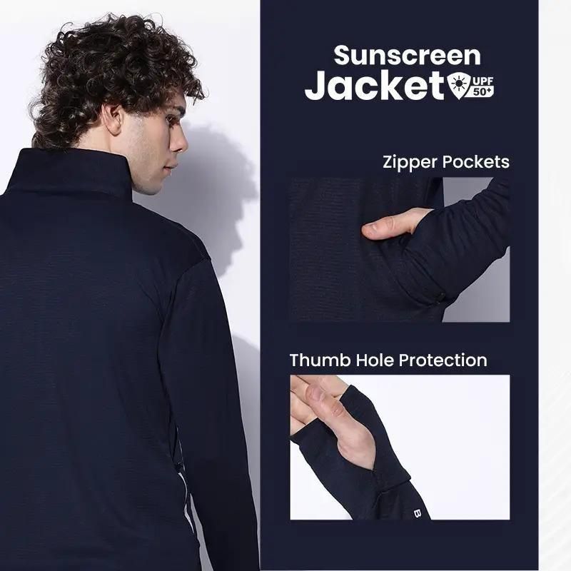 Trending Sunscreen with UV Protection Lightweight Jackets for Men